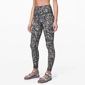 Lululemon Wunder Under High-Rise Floral Spritz Multi Barre 3 8